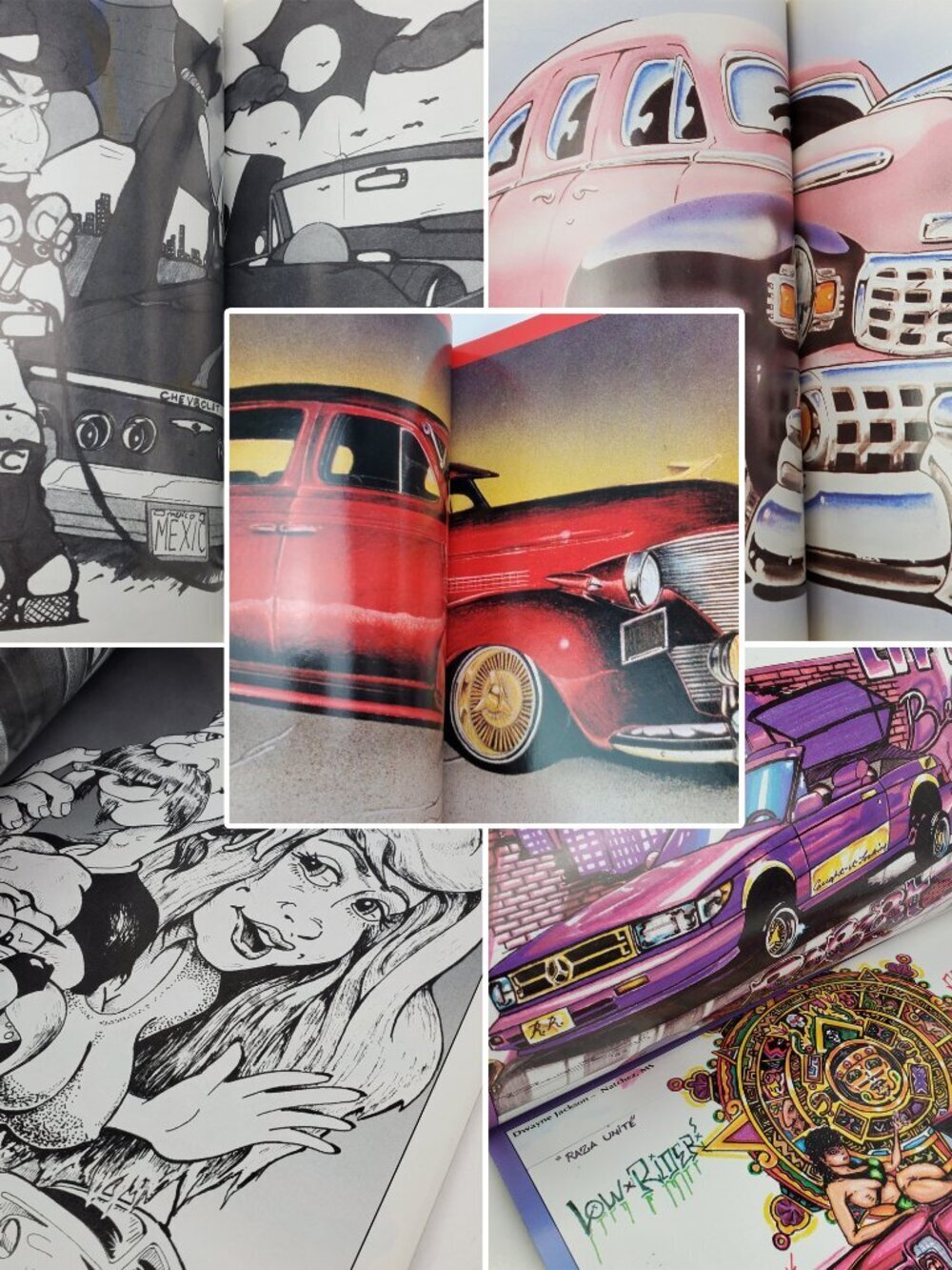 Lowrider Arte Magazine Vintage 1993 Full Year Complete 6 Issues Mostly Unread - Picture 4 of 13